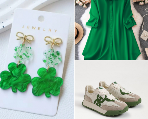 St. Patrick's Shenanigans cover photo collage