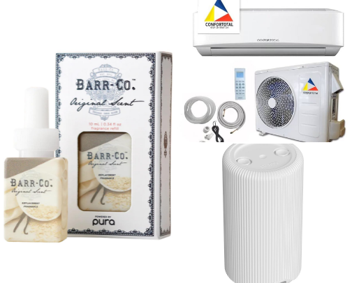 For The Home 🏠 Scents, Decor, furniture, and more cover photo collage