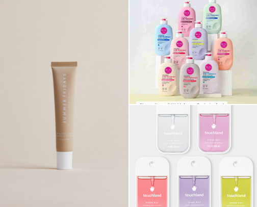 Beauty finds for girls cover photo collage