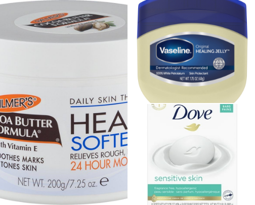 Skin care cover photo collage