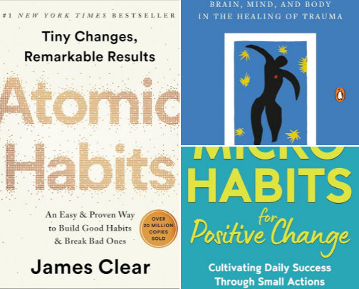 Life Changing Book Recommendations for Self-Help & Self-Growth cover photo collage