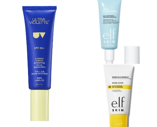 My favourite skincare cover photo collage
