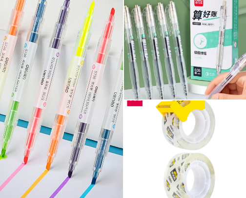 Desk Candy: Stationery Finds cover photo collage