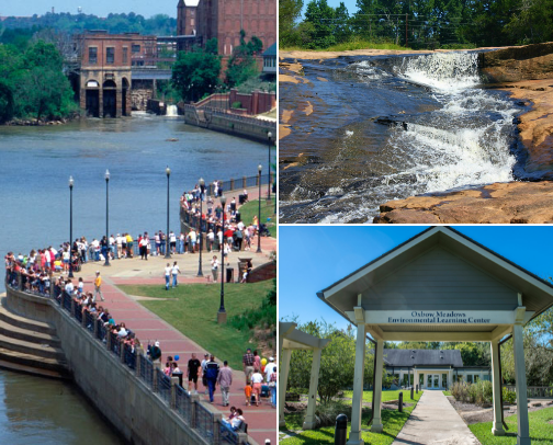 Things to Do Around Columbus, GA cover photo collage