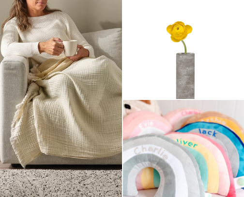 Pinterest-y Home essentials cover photo collage