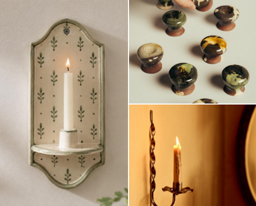 Interior Decor and Charming Details cover photo collage