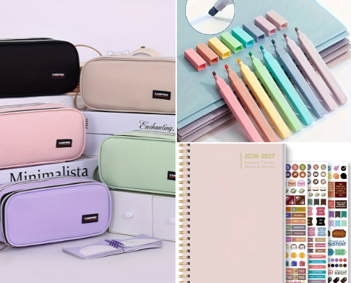 Back to School Must-Haves – Cute & Aesthetic Essentials for Girls cover photo collage