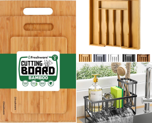 Basic kitchen needs cover photo collage