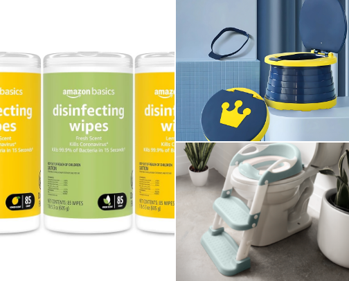 Potty Training Must Haves cover photo collage