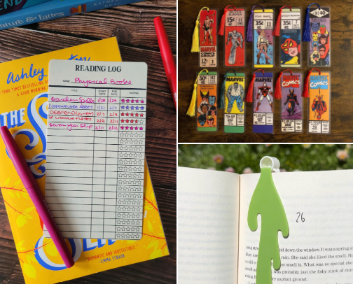 My Favorite Book Accessories cover photo collage