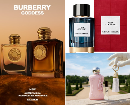 Parfume for you💕 cover photo collage