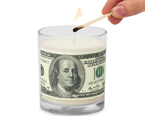 Candles cover photo collage