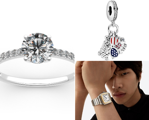 Jewelry cover photo collage