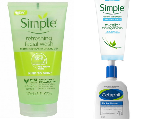 Daily skincare routine for oily and acne prone skin cover photo collage