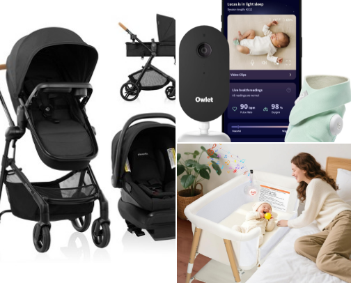 Baby Registry | essentials, must haves cover photo collage