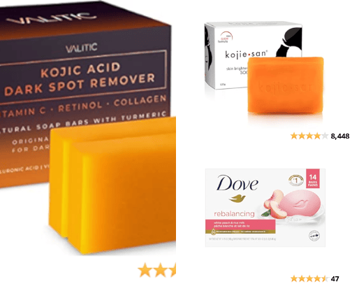 Bathing Bar Soaps cover photo collage