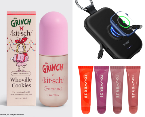 Stocking stuffers for the Girlies! cover photo collage