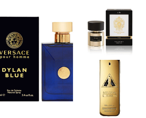 perfume cover photo collage