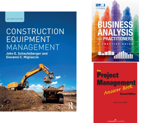 10 Book You Must Read If You Want To Be Superior PM in Construction Project cover photo collage
