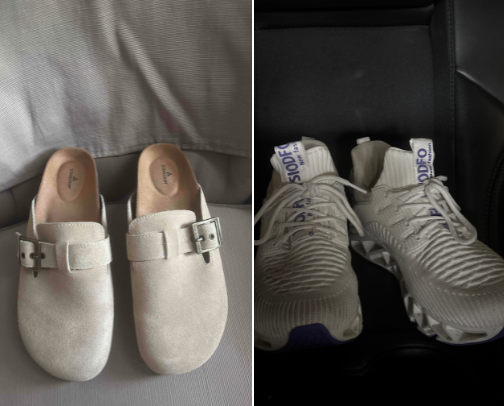 Affordable shoes cover photo collage
