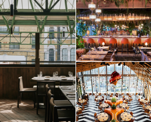 London - LONDON BRIDGE / LIVERPOOL ST (bars + restaurants) cover photo collage