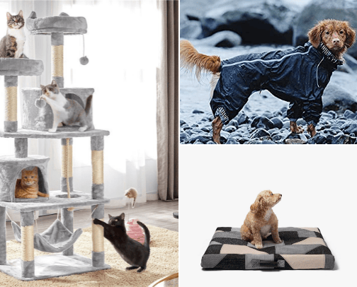 Pet shop 🐾 cover photo collage