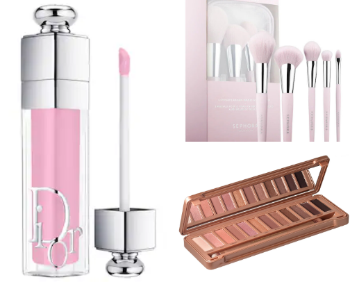 Sephora products🦋 cover photo collage