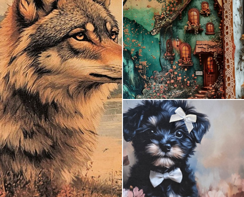 Handmade Cards, Journals & More cover photo collage