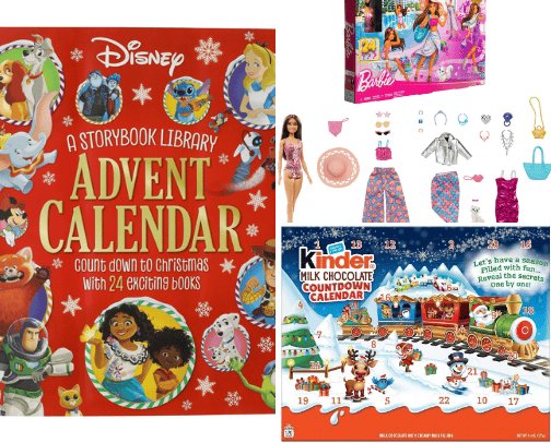 Christmas Advent Calendar cover photo collage