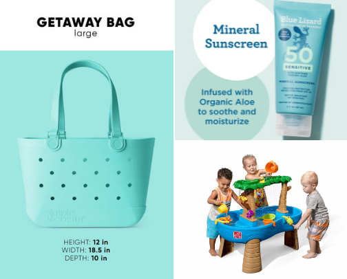 Summer Necessities cover photo collage