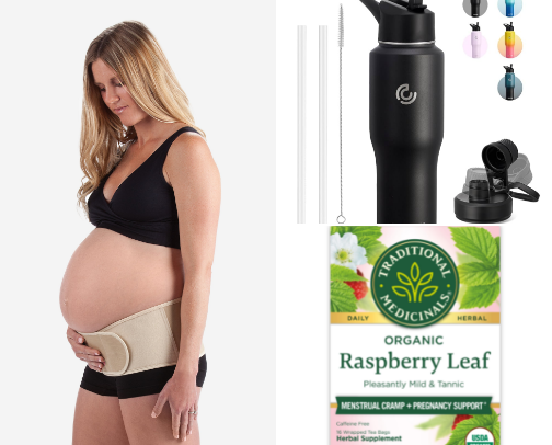 Third trimester necessities! cover photo collage