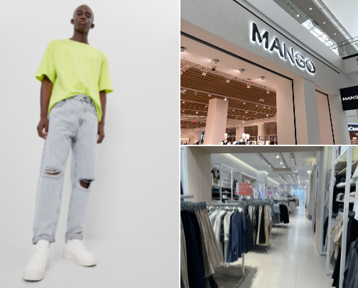 popular clothes stores cover photo collage