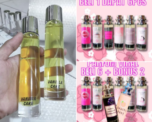 MINYAK WANGI . PARFUM PRIA DAN WANITA cover photo collage