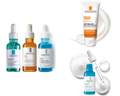 ✨ ✨My Favorite La Roche-Posay Skincare Products That Actually Work | Dermatologist-Recommended Essentials cover photo collage