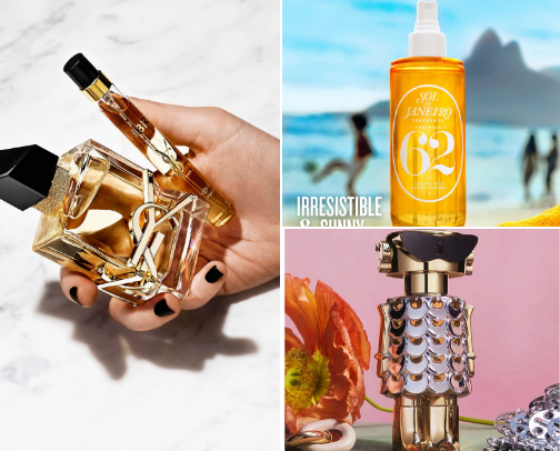 the perfect feminine scent for the girls🎀 cover photo collage