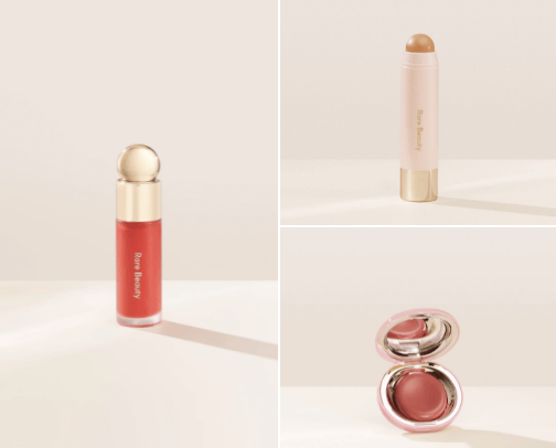 RARE BEAUTY cover photo collage