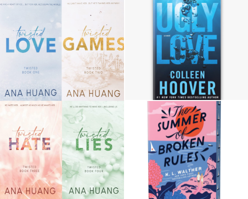 book recommendations cover photo collage