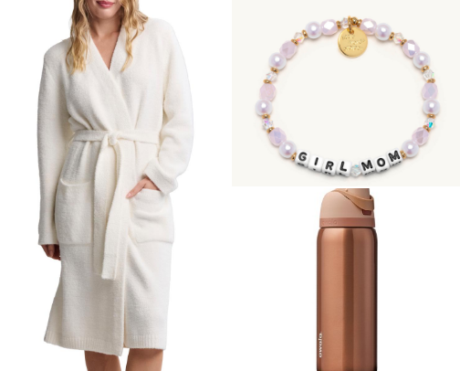 What I would gift a first time mom (as a first time mom 🧖🏾‍♀️✨🫣) cover photo collage