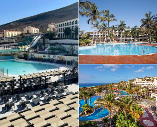 Fuerteventura family hotels cover photo collage