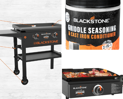 Blackstone Grill Favorites cover photo collage