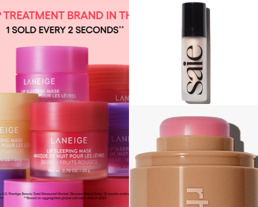 My favorite beauty recs cover photo collage