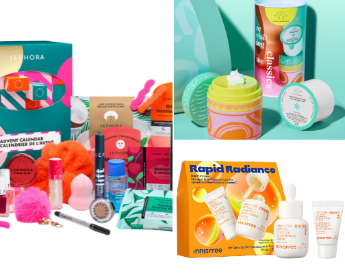 Holiday Glow & Glam: Best Gift Sets 2025 cover photo collage