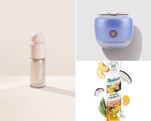 beauty recs 😋 cover photo collage