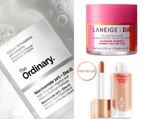 My favorite beauty recs cover photo collage