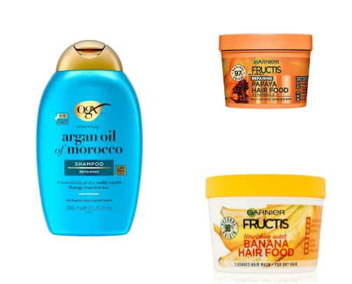 Hair products💆🏻‍♀️🧖🏻‍♀️😍🫧 cover photo collage