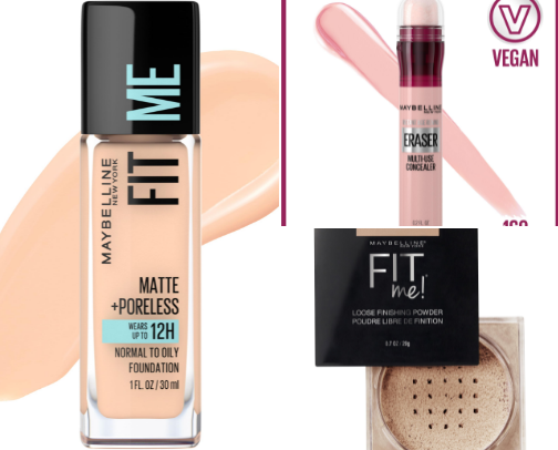 drugstore makeup that actually hits ˎˊ˗ cover photo collage