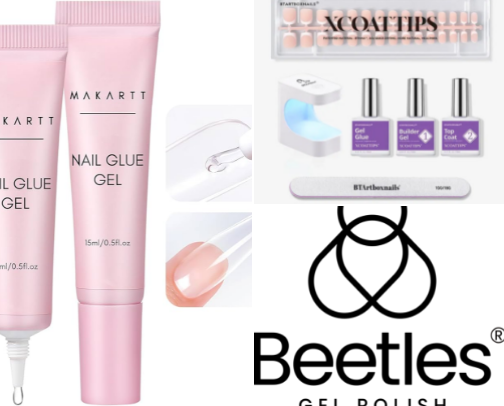 At Home Manicure cover photo collage