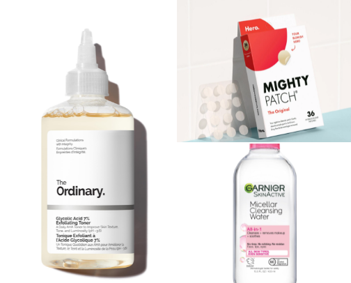 Affordable Skincare MUST-HAVES cover photo collage