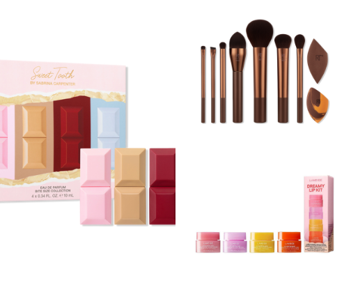 Beauty Holiday Gifts Under $50 cover photo collage