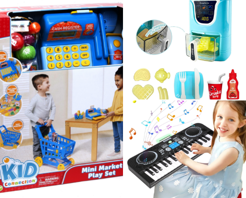 All Boy Energy: Evan’s Favorite Toys ⚡ cover photo collage